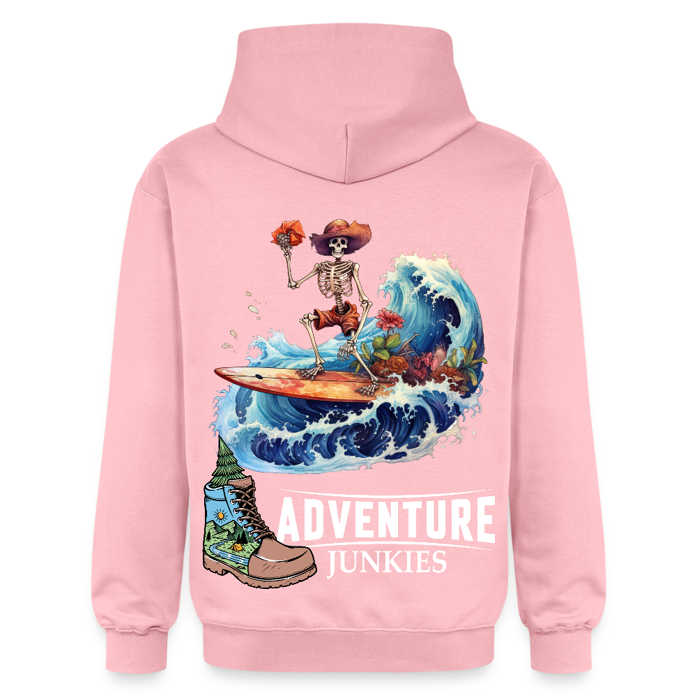 Adult Unisex  Midweight Hoodie - light pink