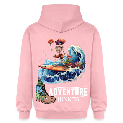 Adult Unisex  Midweight Hoodie - light pink