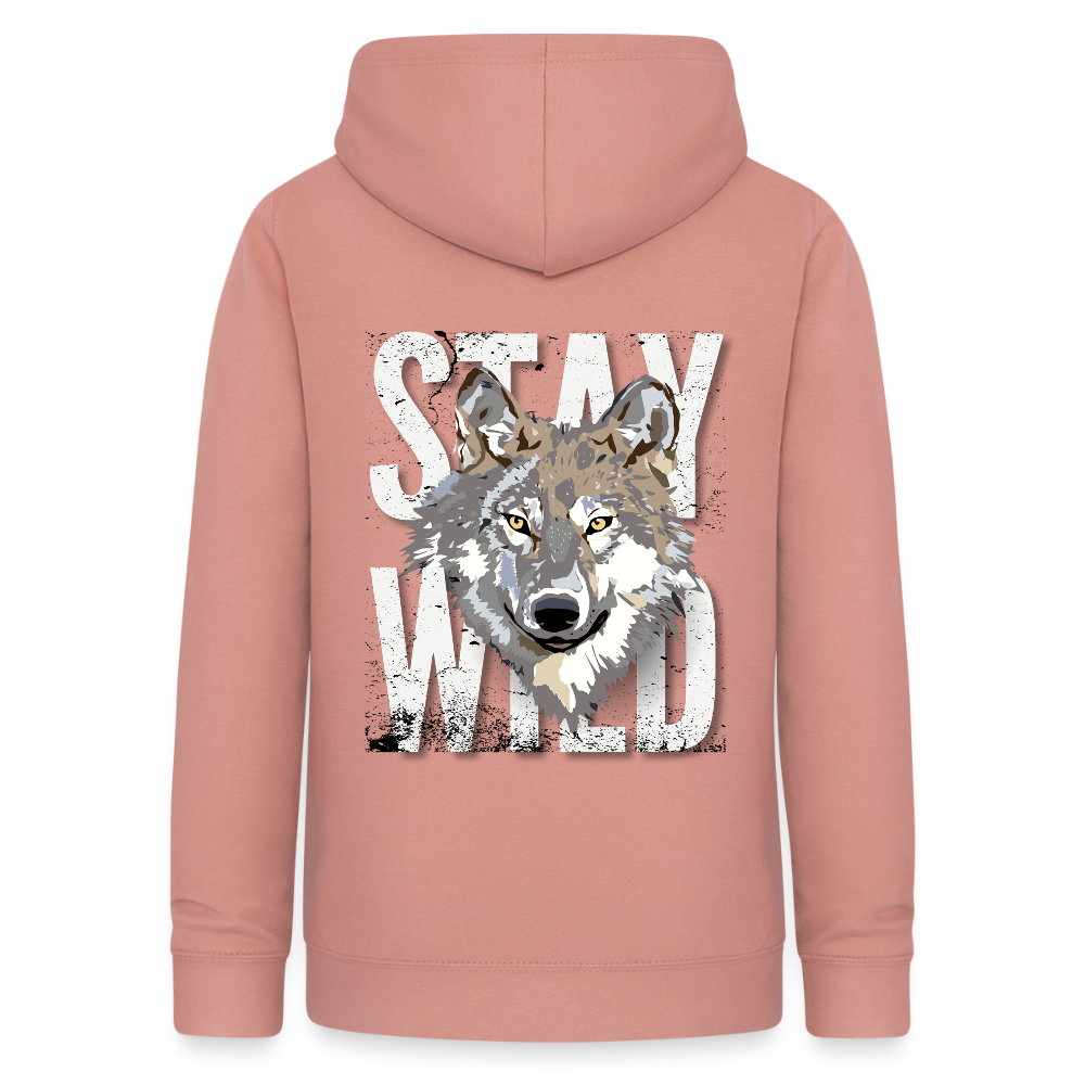 Women's Camping Hoodie - dusky rose