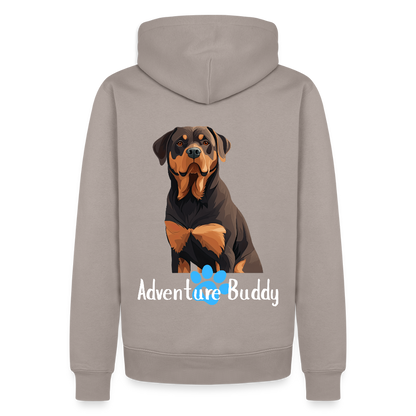 Men’s Premium pet Hoodie - taupe