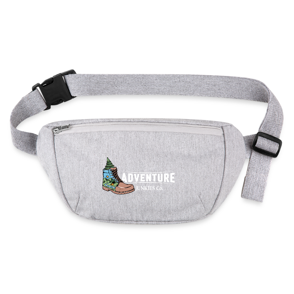 Recycled Hip Bag - heather grey