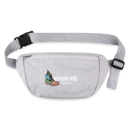 Recycled Hip Bag - heather grey