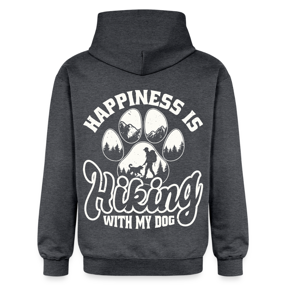 Adult  Unisex Midweight Hoodie - dark heather grey