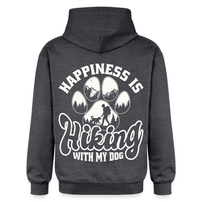Adult  Unisex Midweight Hoodie - dark heather grey