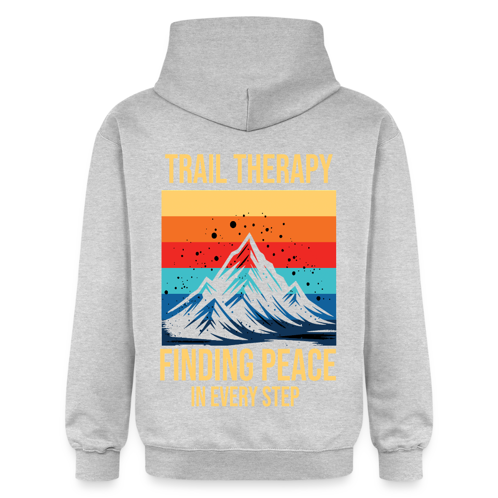 Adult Unisex Midweight Hoodie - light heather grey