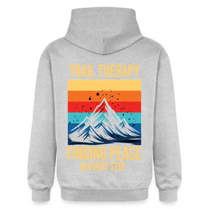 Adult Unisex Midweight Hoodie - light heather grey