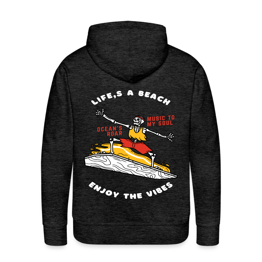 Men’s Premium Water Fun Hoodie - charcoal grey