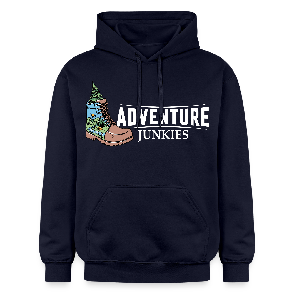 Unisex Midweight Hoodie - navy