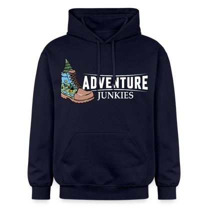 Unisex Midweight Hoodie - navy