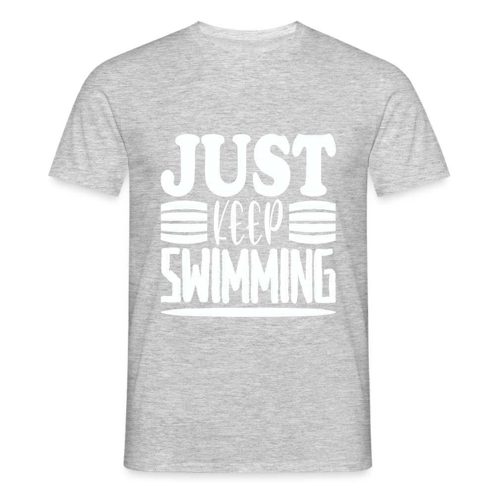 Men's T-Shirt Water Adventures - heather grey