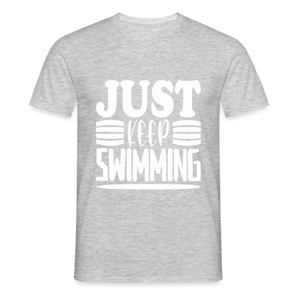 Men's T-Shirt Water Adventures - heather grey