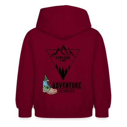 Children's  Unisex Hoodie - bordeaux