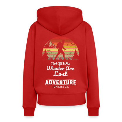 Women’s Premium Hiking/Walking Hoodie - red
