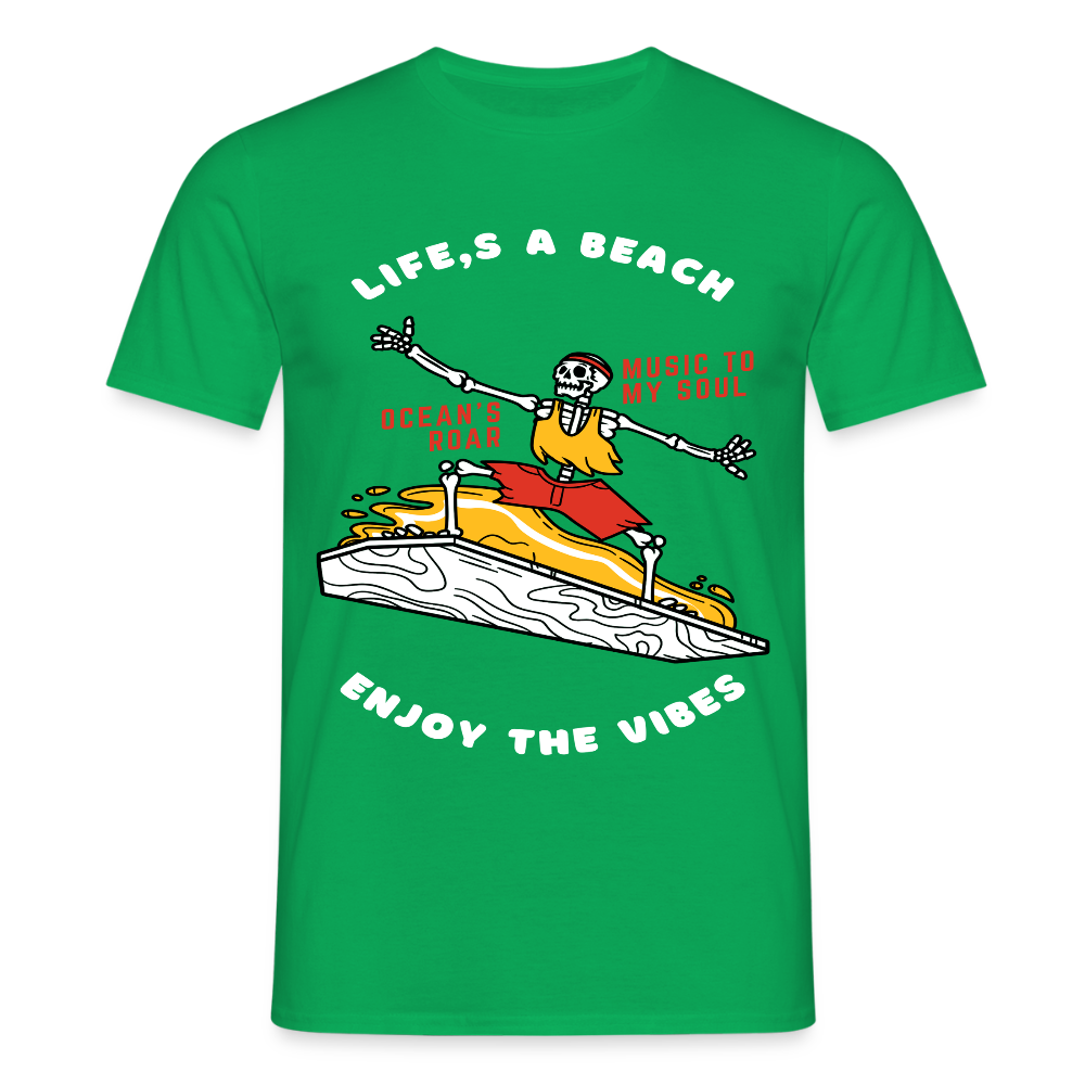 Men's T-Shirt Water - kelly green