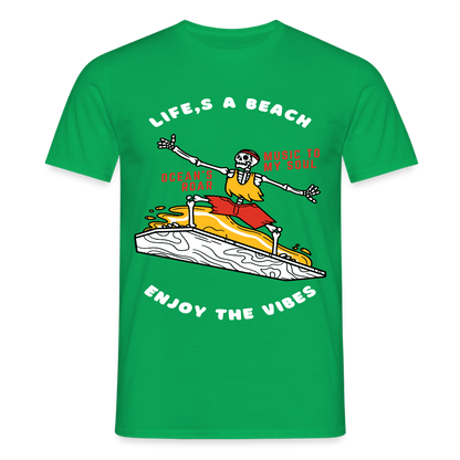 Men's T-Shirt Water - kelly green