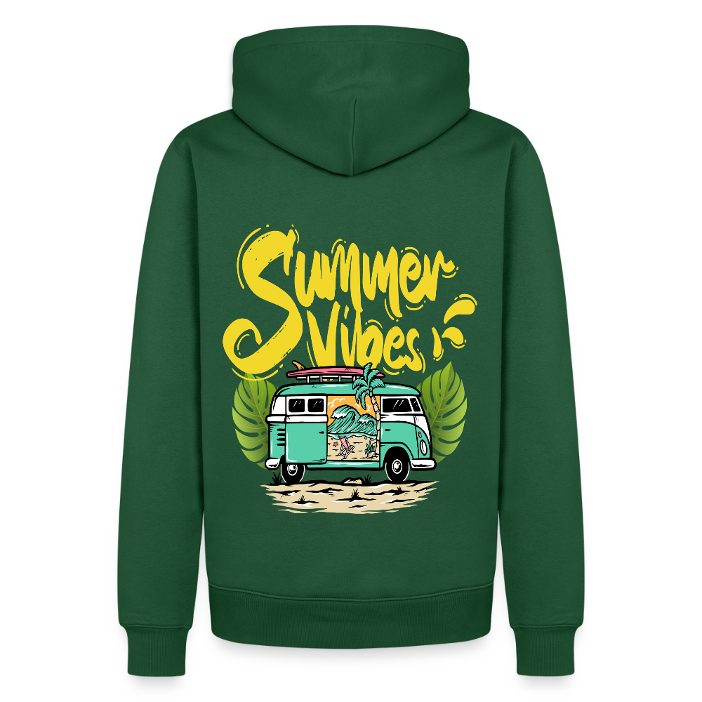 Men’s Premium Camping Hoodies Hoodie - bottle green