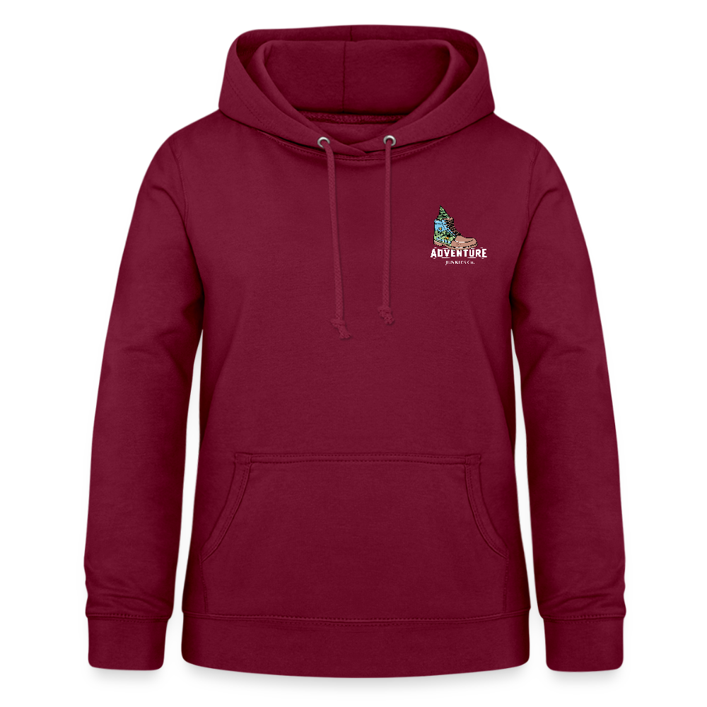 Women's Camping Hoodie - bordeaux