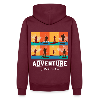 Men’s Premium Water Fun Hoodie - burgundy