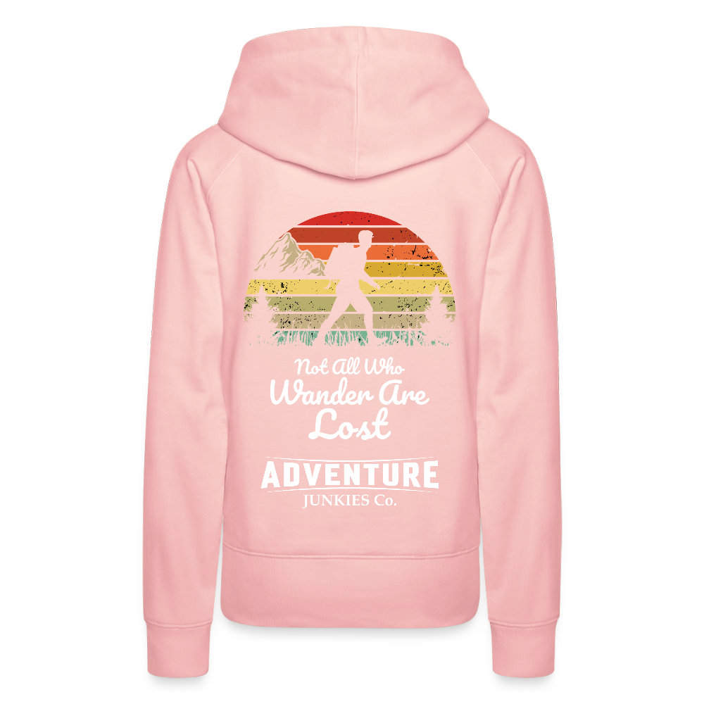 Women’s Premium Hiking/Walking Hoodie - crystal pink