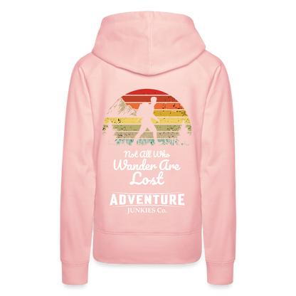 Women’s Premium Hiking/Walking Hoodie - crystal pink