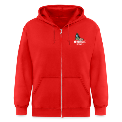 Unisex Heavyweight Hooded Jacket - red