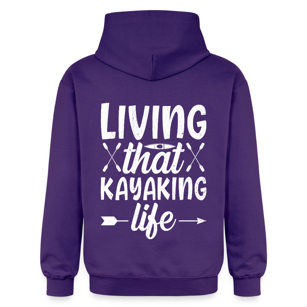 Adult Unisex  Midweight Hoodie - purple