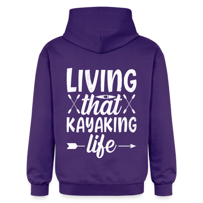 Adult Unisex  Midweight Hoodie - purple