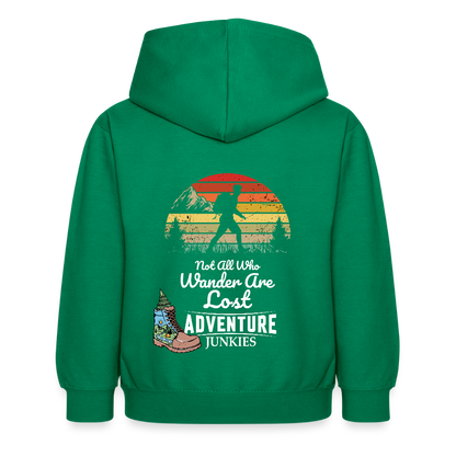 Children's  Unisex Hoodie - kelly green