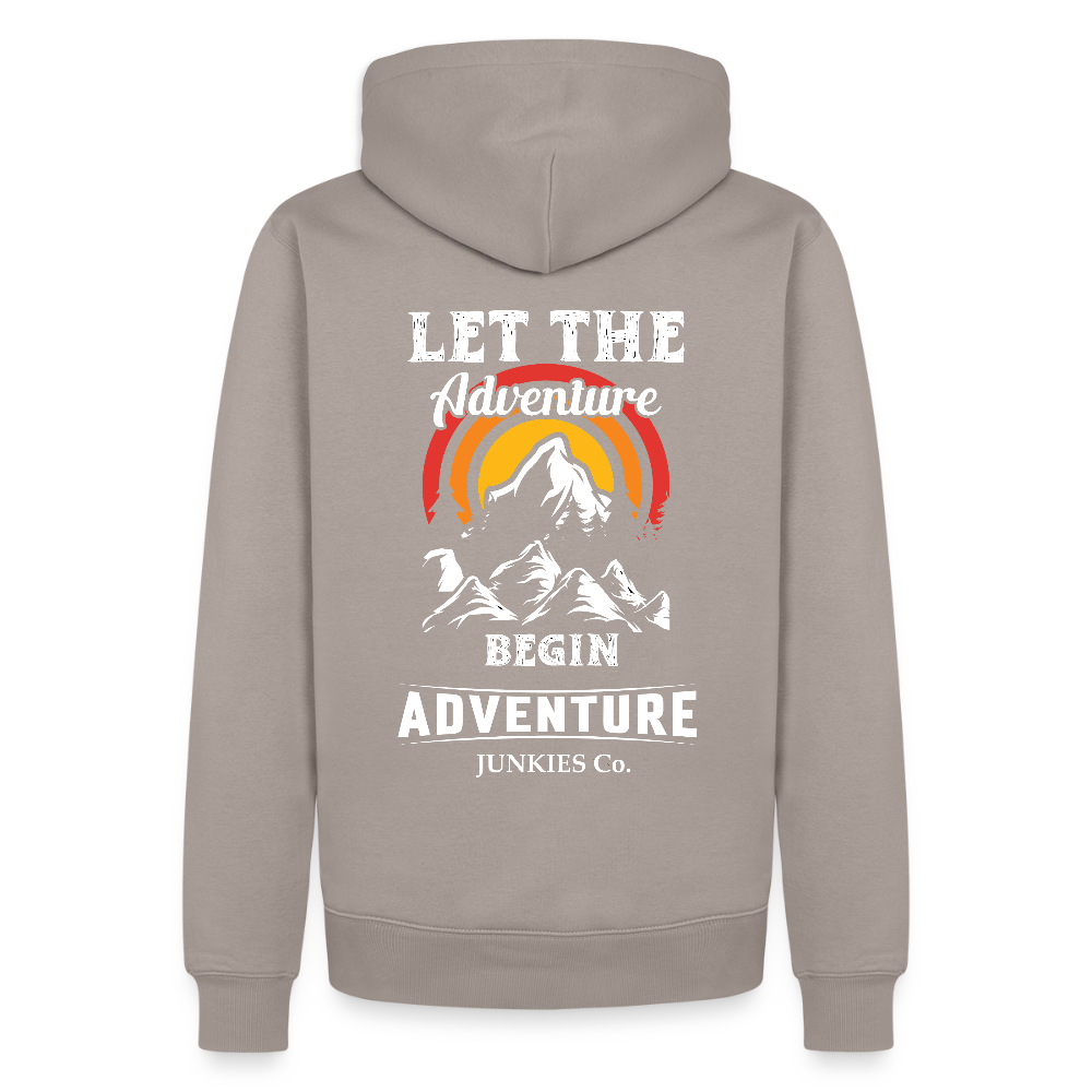 Men’s Premium Hiking /Walking  Hoodie - taupe