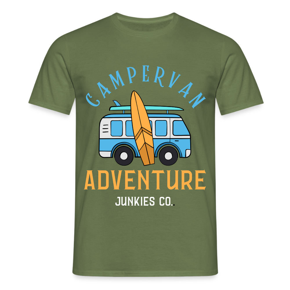 Men's Camping T-Shirt - military green