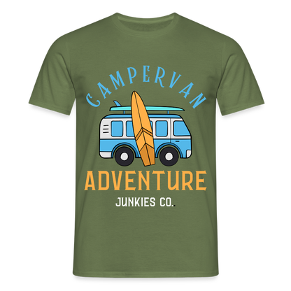 Men's Camping T-Shirt - military green