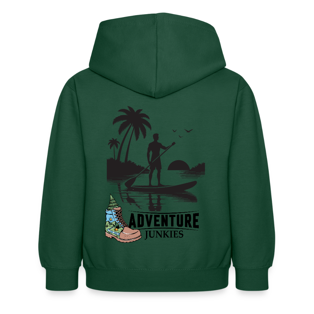 Children's  Unisex Hoodie - bottle green