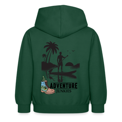 Children's  Unisex Hoodie - bottle green