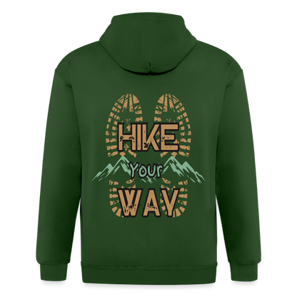 Adult Unisex Heavyweight Hooded Jacket - forrest