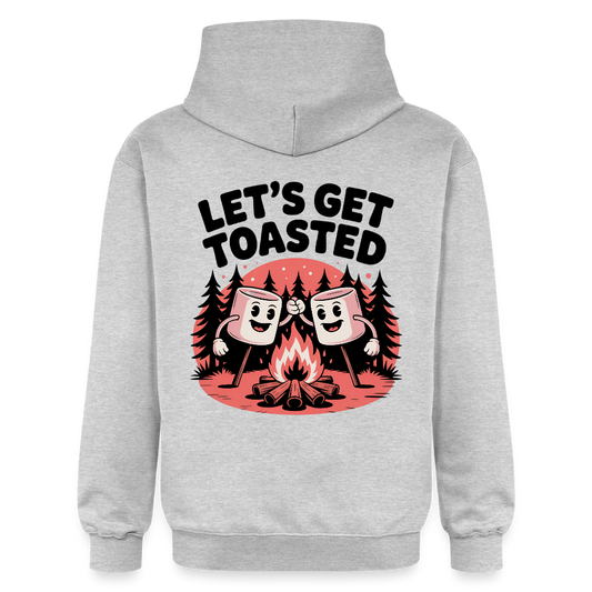 Unisex Midweight Hoodie - light heather grey