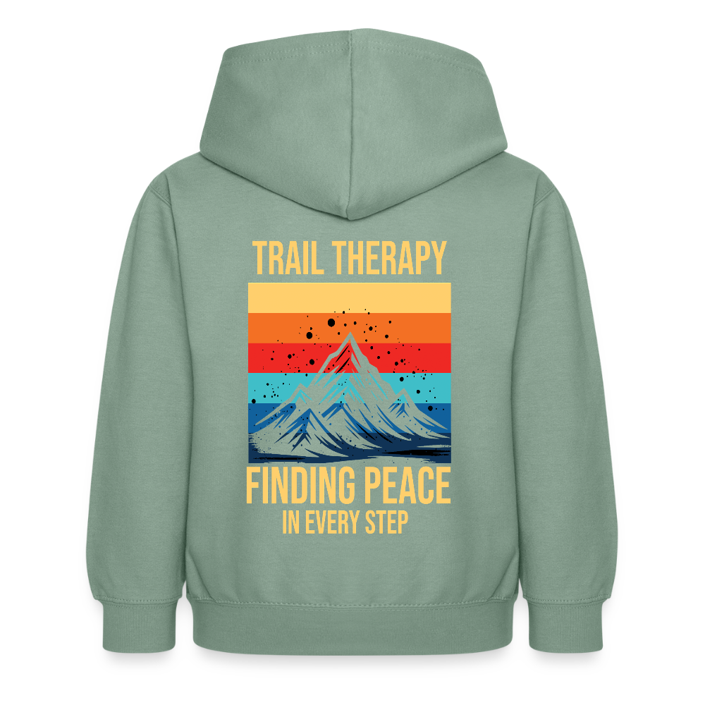 Children's  Unisex Hoodie - steel green