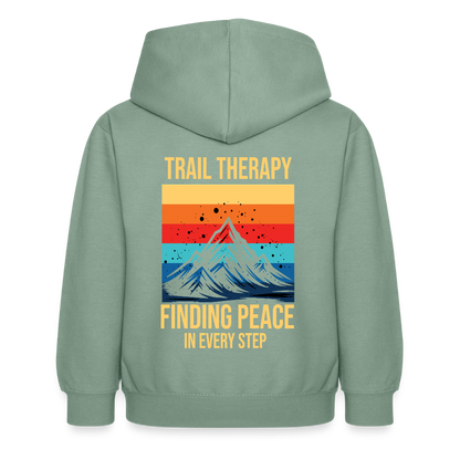 Children's  Unisex Hoodie - steel green