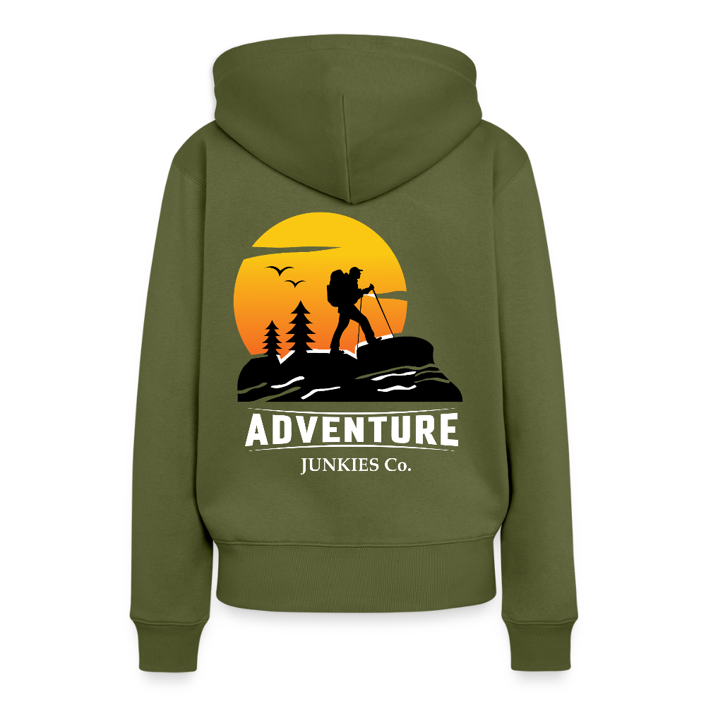 Women’s Premium Hiking/Walking Hoodie - khaki