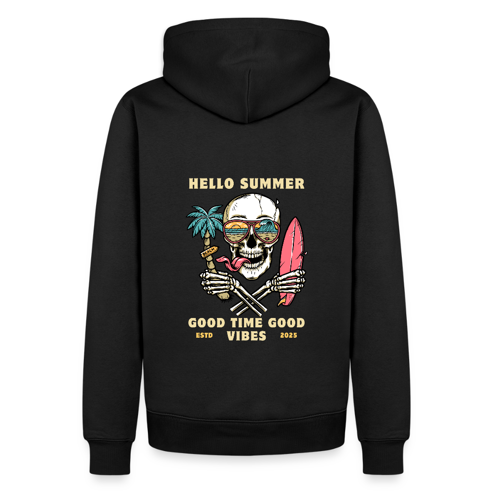 Men’s Premium Camping  Hoodie - black