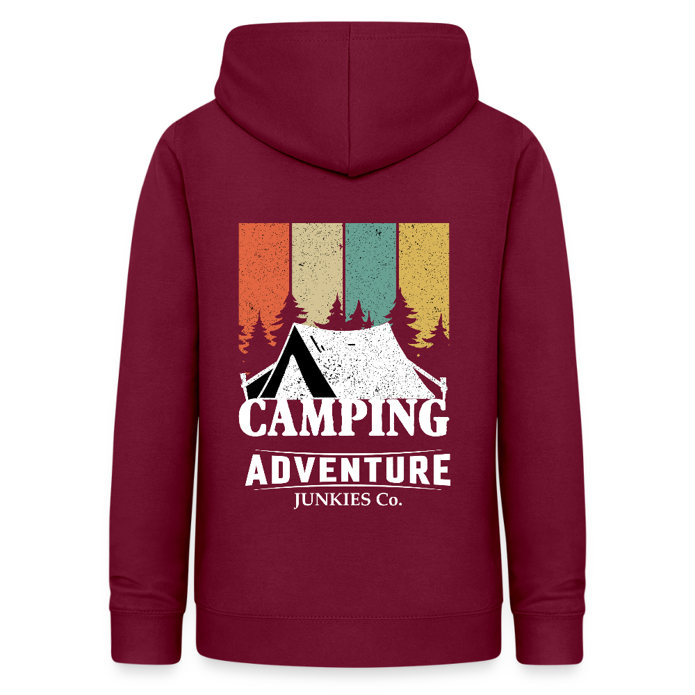 Women's Camping Hoodie - bordeaux