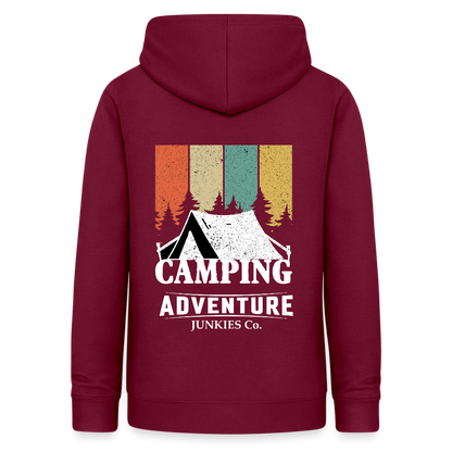 Women's Camping Hoodie - bordeaux