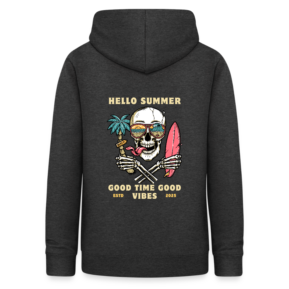 Women's Camping Hoodie - charcoal grey