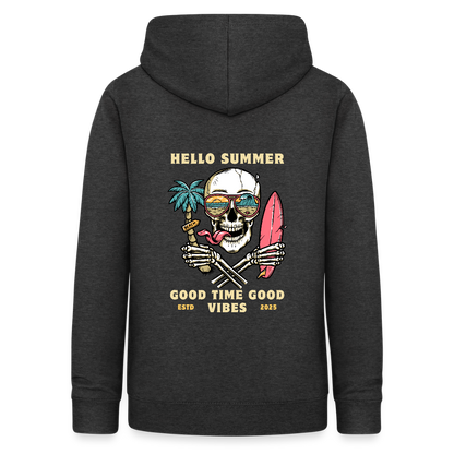 Women's Camping Hoodie - charcoal grey