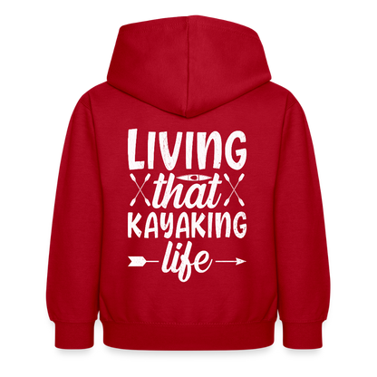 Children's  Unisex Hoodie - red