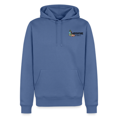 Men’s Premium Hiking / Walking Hoodie - stone blue