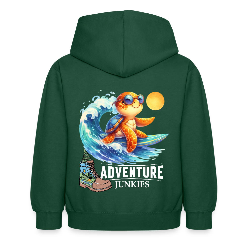 Children's  Unisex Hoodie - bottle green