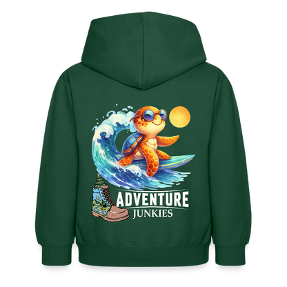 Children's  Unisex Hoodie - bottle green