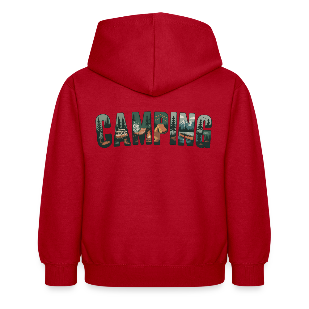 Children's Hoodie - red