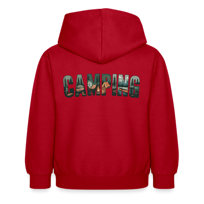 Children's Hoodie - red