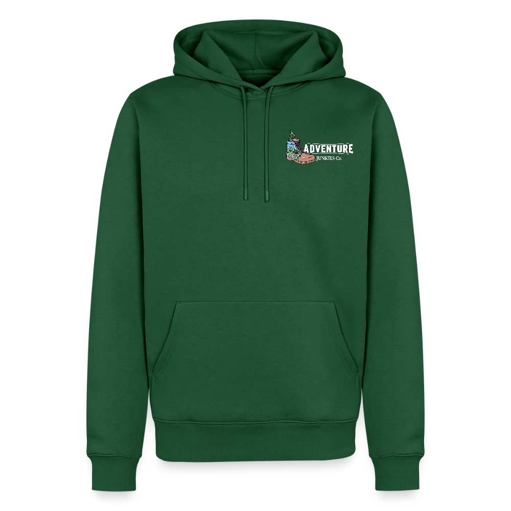 Men’s Premium Hiking /Walking Hoodie - bottle green
